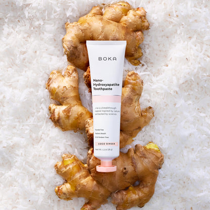 Boka Fluoride-Free Toothpaste with Nano Hydroxyapatite (n-Ha) - Sensitive Teeth, Ela Mint