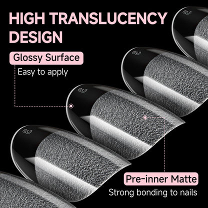 UNA GELLA Solid Gel Nail Glue (40ml) - Strong, Soak-Off Glue for Acrylic, Press-On & Gelly Tips - Lamp Curing Needed