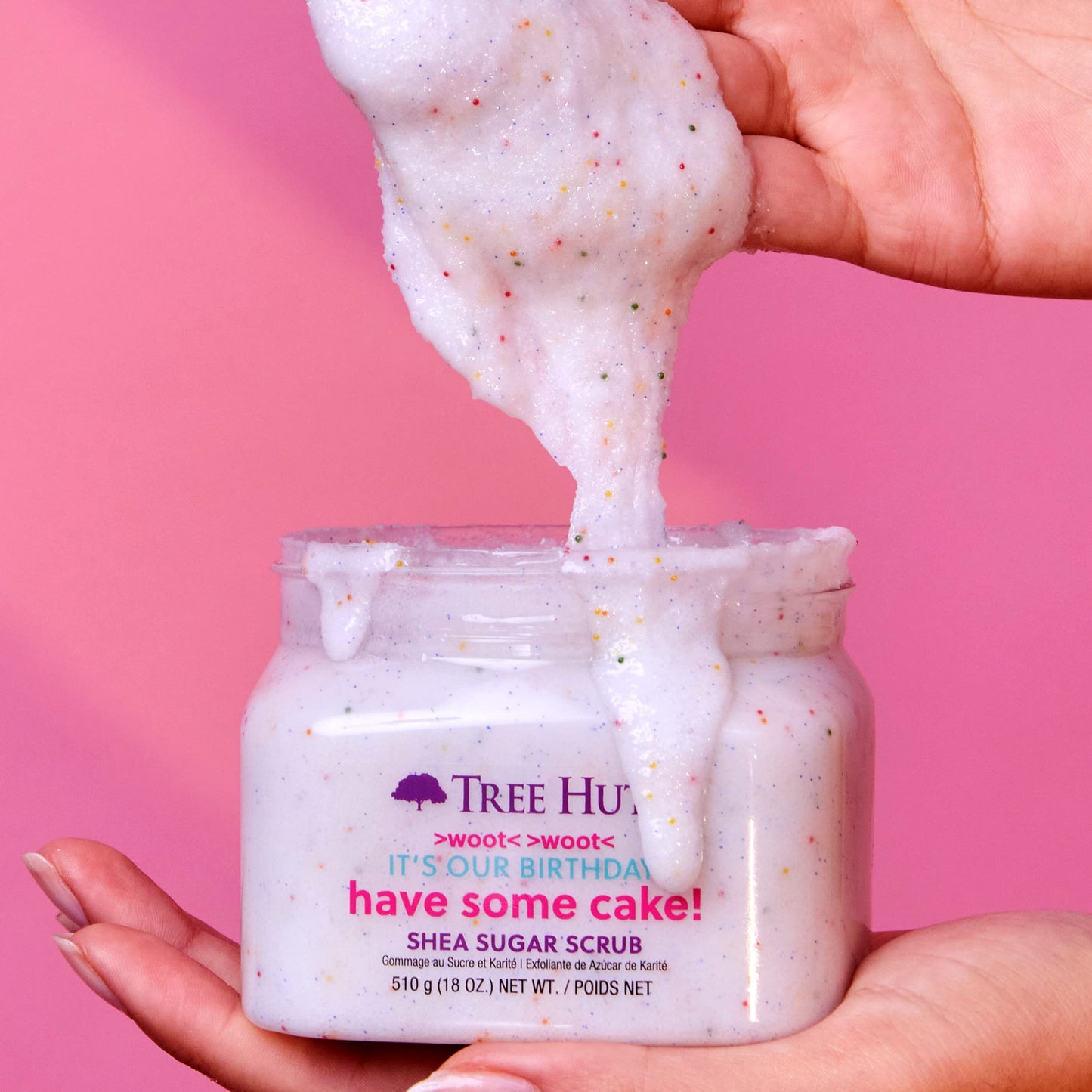 Tree Hut Birthday Cake Sugar Scrub | Exfoliating Shea Body Polish