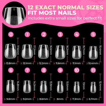 UNA GELLA Solid Gel Nail Glue (40ml) - Strong, Soak-Off Glue for Acrylic, Press-On & Gelly Tips - Lamp Curing Needed