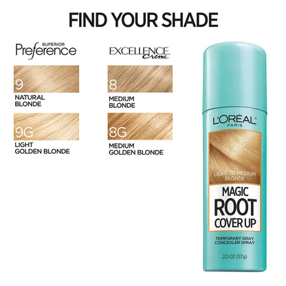 L'Oreal Magic Root Cover Up: Temporary Gray Concealer, Dark Brown