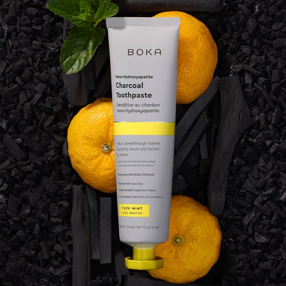 Boka Fluoride-Free Toothpaste with Nano Hydroxyapatite (n-Ha) - Sensitive Teeth, Ela Mint