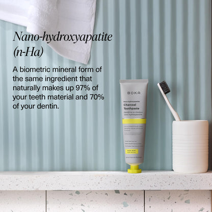 Boka Fluoride-Free Toothpaste with Nano Hydroxyapatite (n-Ha) - Sensitive Teeth, Ela Mint