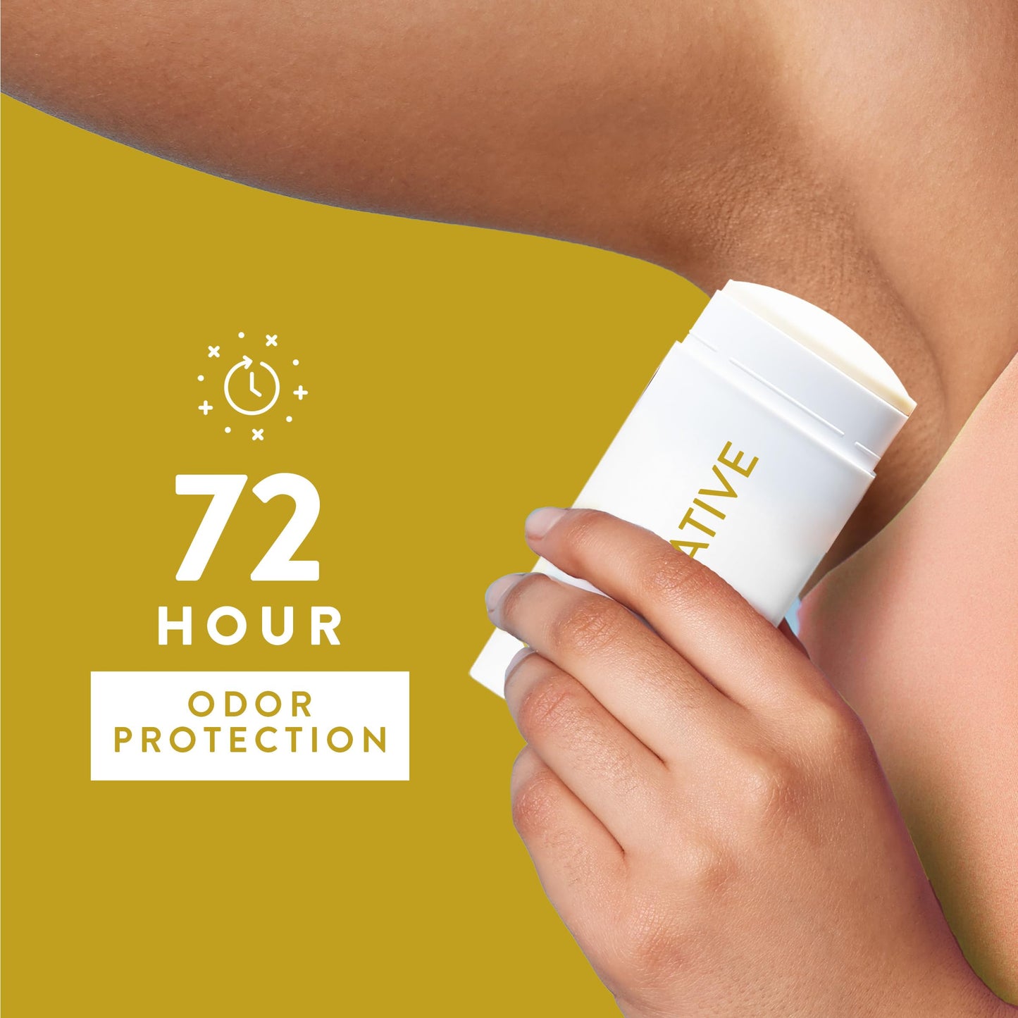 Native Aluminum-Free Deodorant - 72 Hour Odor Control with Shea Butter, Coconut & Vanilla