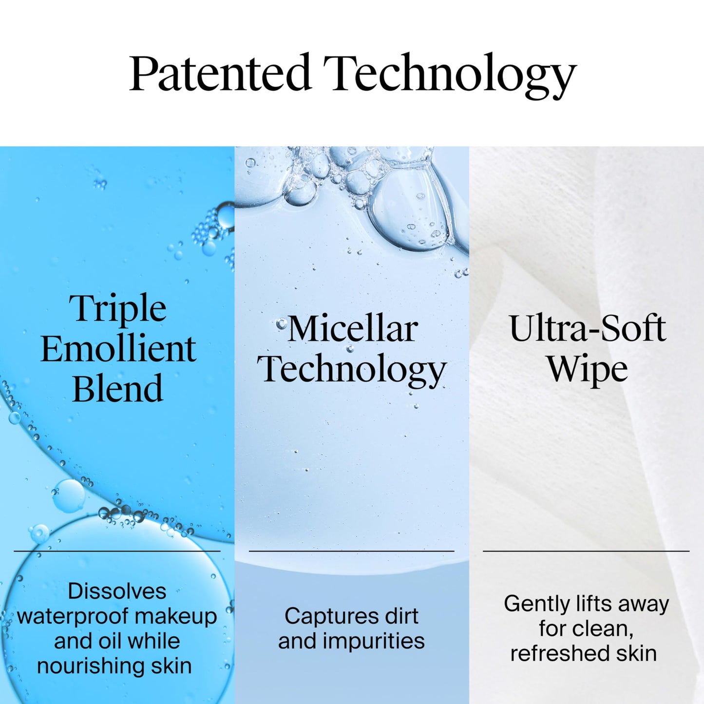 Neutrogena Micellar Makeup Remover Wipes | Compostable & Alcohol-Free