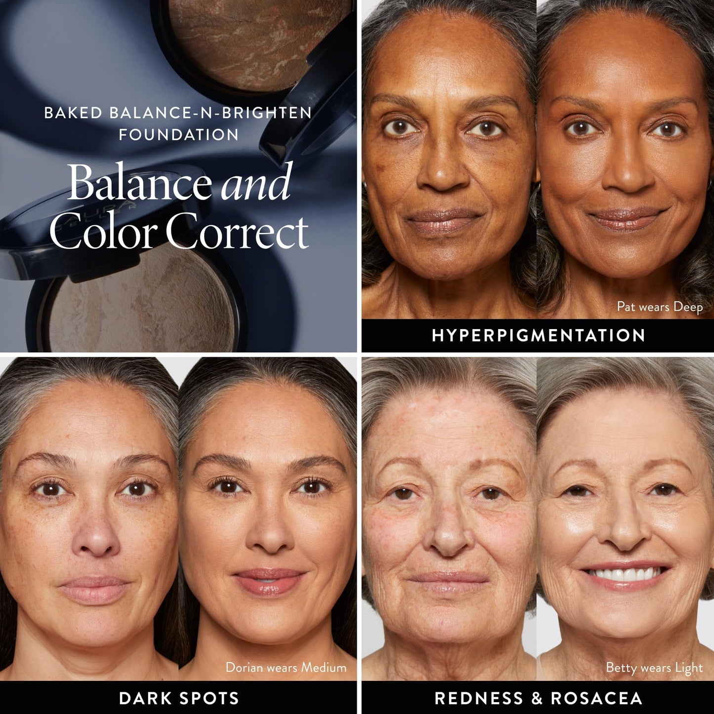 Laura Geller Baked Powder Foundation: Color Correcting - Fair