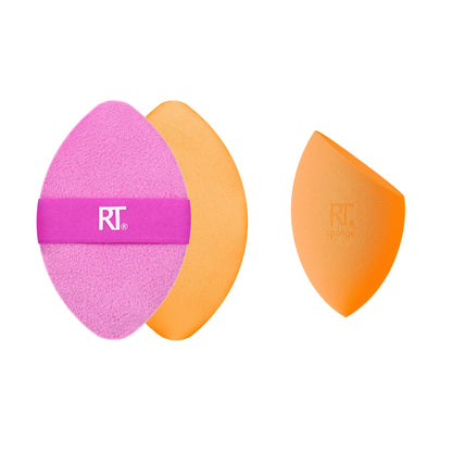 Real Techniques Miracle Complexion Makeup Sponge, 4-Pack Beauty Blender For Liquid & Cream Foundation, Streak-Free Coverage, Latex-Free, Vegan & Cruelty-Free