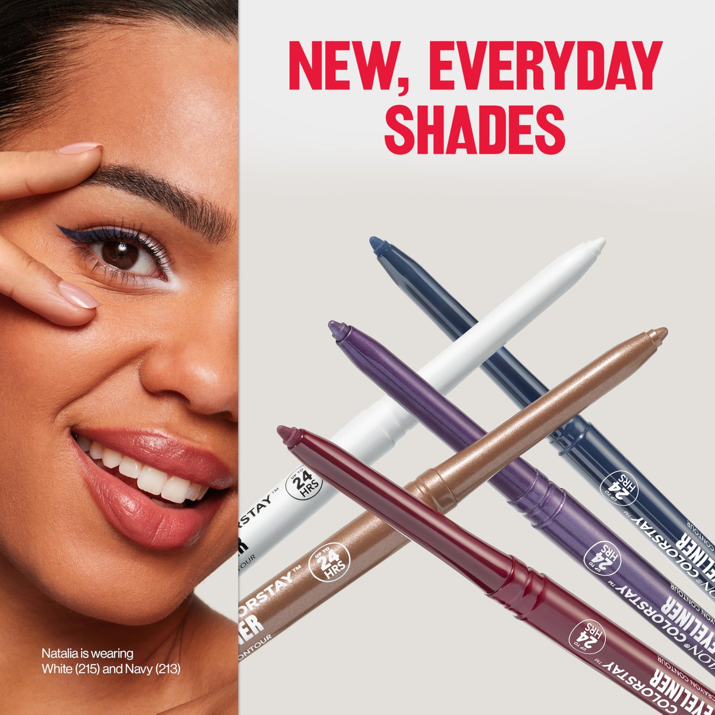 Revlon ColorStay Waterproof Eyeliner Pencil: 24HR Black Brown