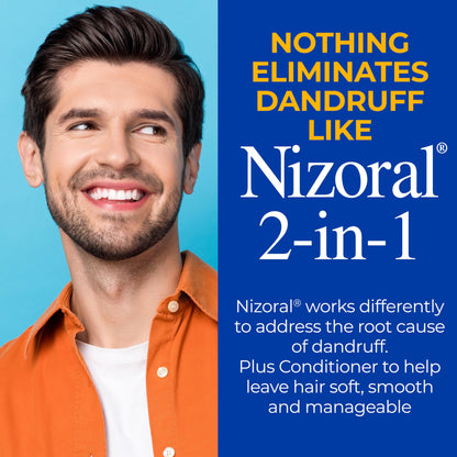 Nizoral Anti-Dandruff Shampoo - 1% Ketoconazole - Clinically Proven Relief for Flaking, Scaling & Itching (7 Fl Oz)