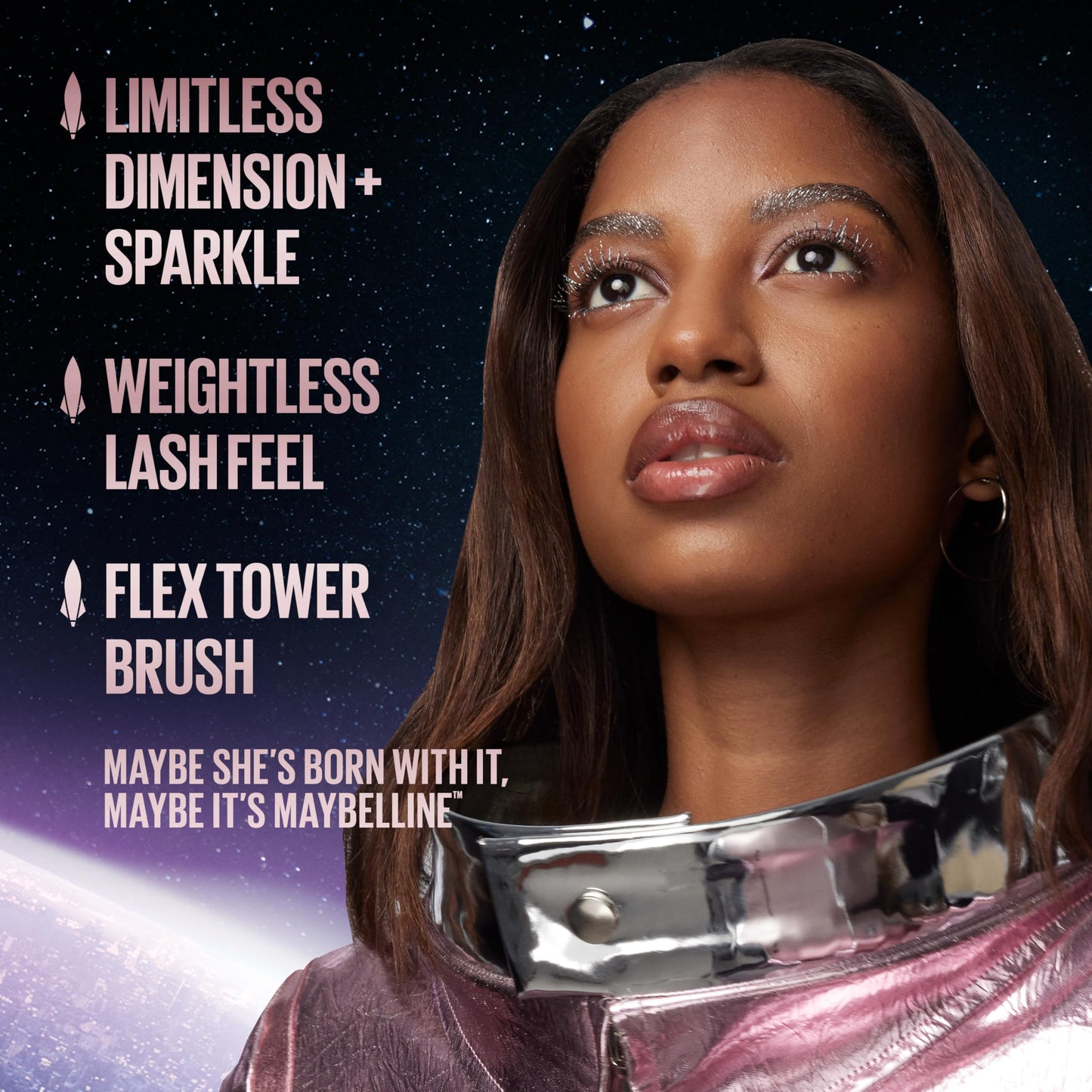 Maybelline Lash Sensational Sky High Mascara: Lengthening, Volumizing, & Defining - Blackest Black