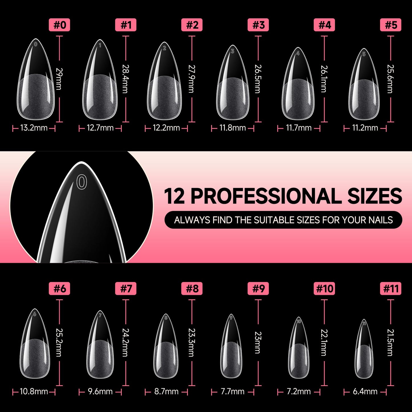 UNA GELLA Solid Gel Nail Glue (40ml) - Strong, Soak-Off Glue for Acrylic, Press-On & Gelly Tips - Lamp Curing Needed