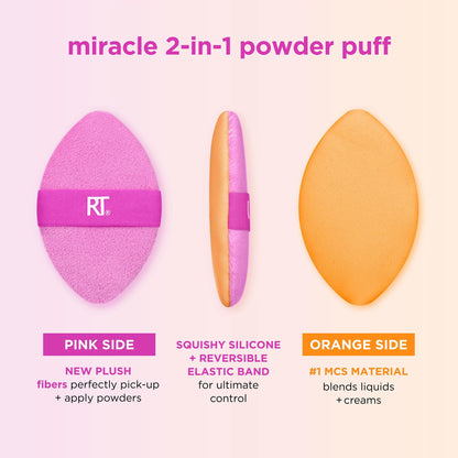 Real Techniques Miracle Complexion Makeup Sponge, 4-Pack Beauty Blender For Liquid & Cream Foundation, Streak-Free Coverage, Latex-Free, Vegan & Cruelty-Free