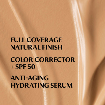 IT Cosmetics CC+ Cream SPF 50+ | Full Coverage Foundation & Serum |Anti-Aging Hydrating Serum & Color Corrector