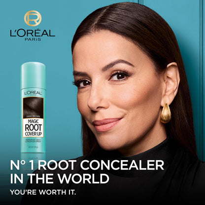 L'Oreal Magic Root Cover Up: Temporary Gray Concealer, Dark Brown