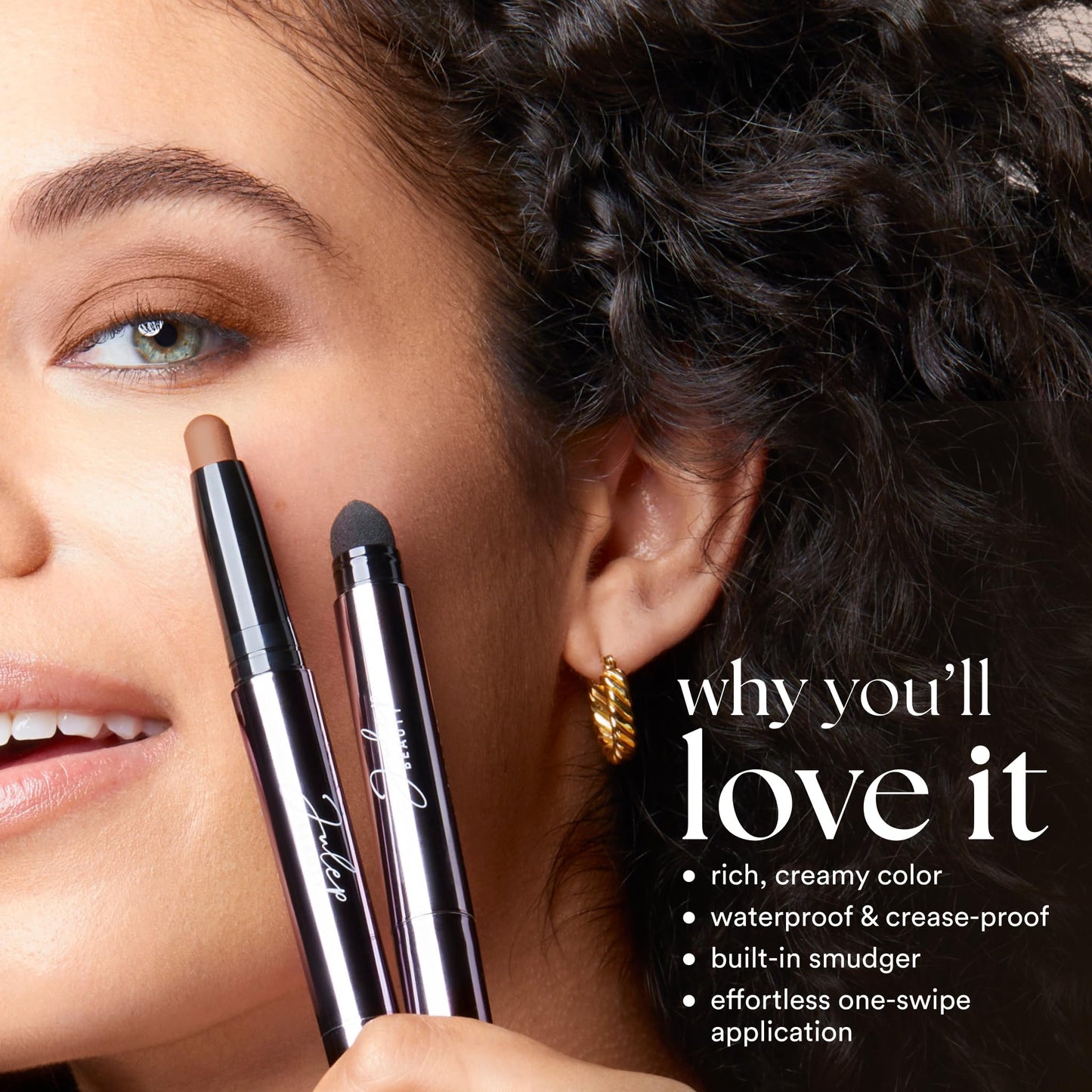 Julep Eyeshadow Stick: Waterproof Cream-to-Powder - Champagne