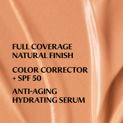 IT Cosmetics CC+ Cream SPF 50+ | Full Coverage Foundation & Serum |Anti-Aging Hydrating Serum & Color Corrector