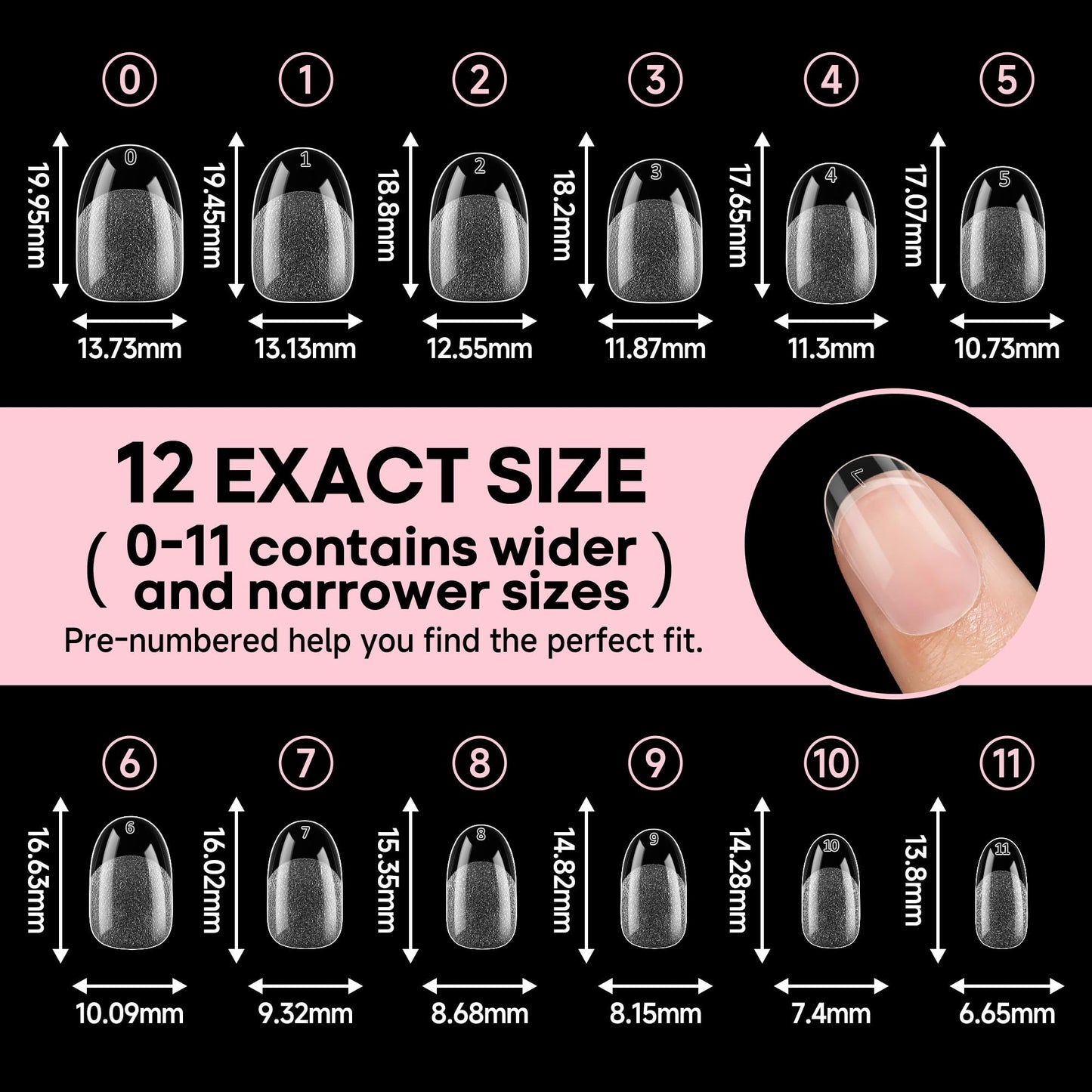 UNA GELLA Solid Gel Nail Glue (40ml) - Strong, Soak-Off Glue for Acrylic, Press-On & Gelly Tips - Lamp Curing Needed