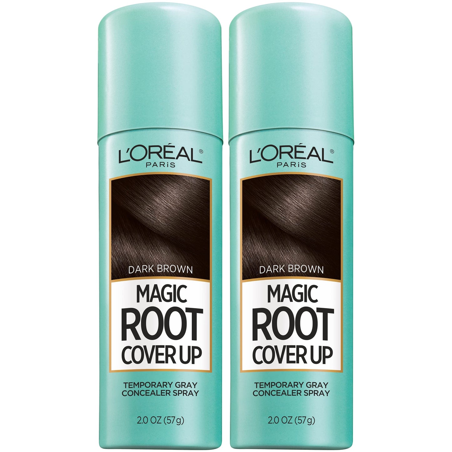 L'Oreal Magic Root Cover Up: Temporary Gray Concealer, Dark Brown