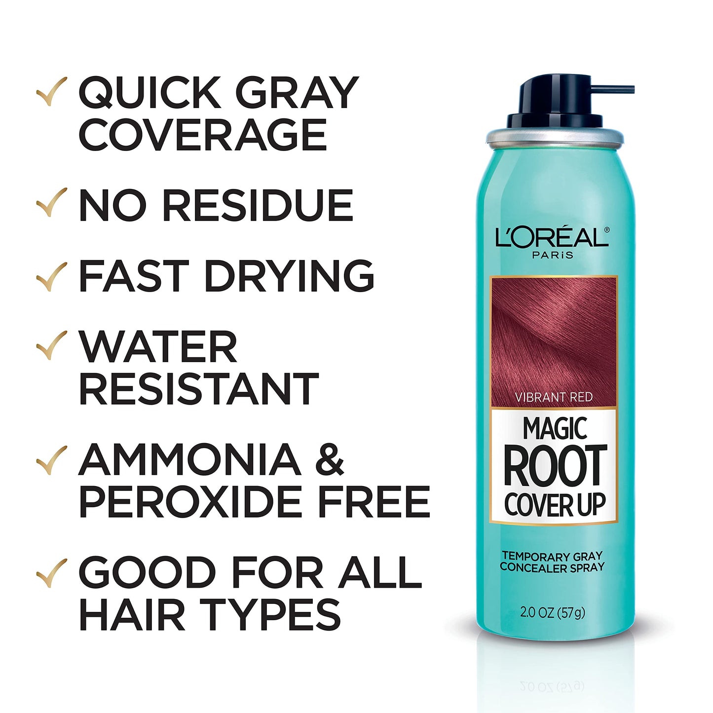 L'Oreal Magic Root Cover Up: Temporary Gray Concealer, Dark Brown