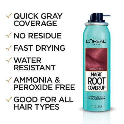 L'Oreal Magic Root Cover Up: Temporary Gray Concealer, Dark Brown