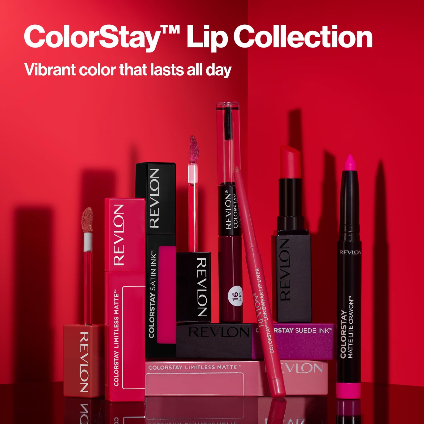 Revlon ColorStay Overtime Liquid Lipstick | 16 Hr Wear & Gloss