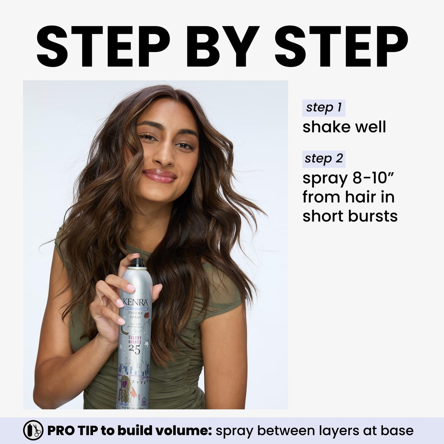 Kenra Volume Spray 25: Super Hold Hairspray, Humidity & Wind Resist