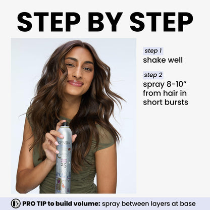Kenra Volume Spray 25: Super Hold Hairspray, Humidity & Wind Resist