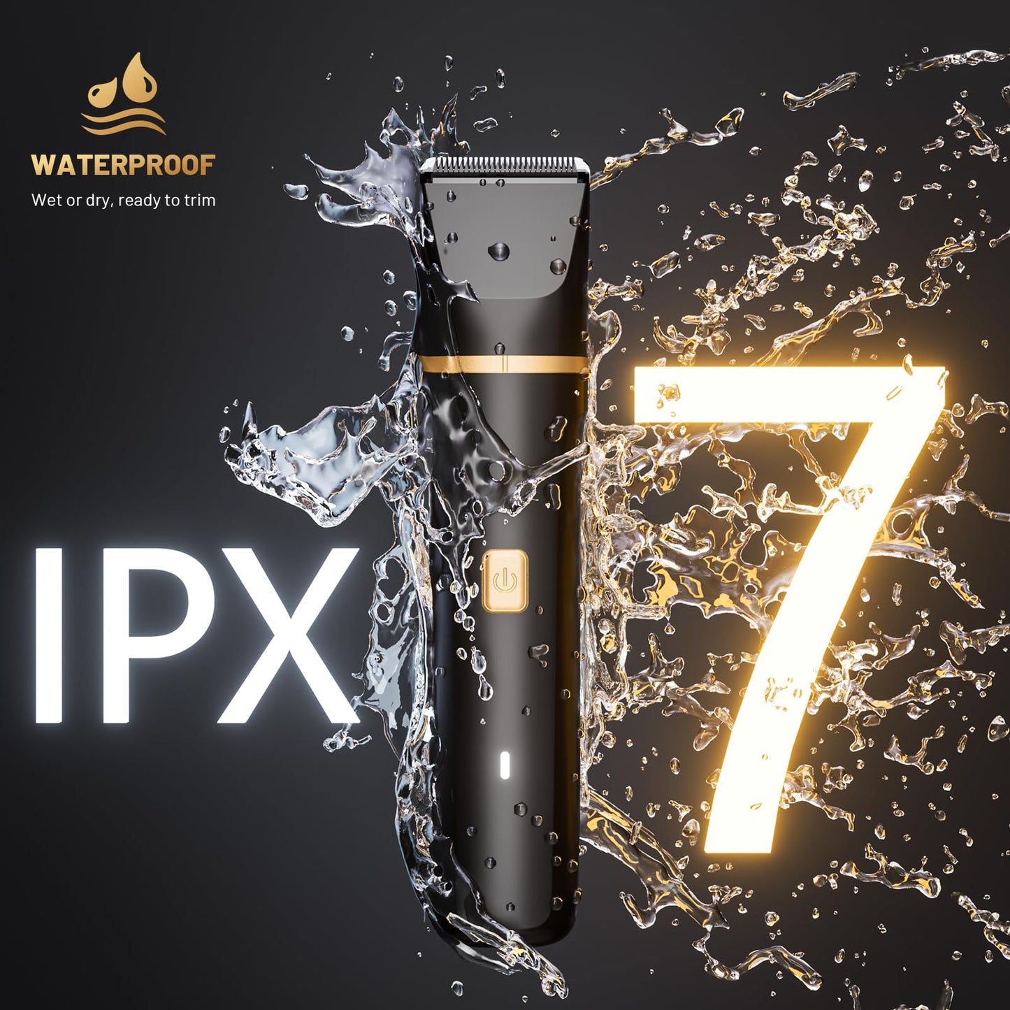 Risina Bikini Trimmer & Electric Razor for Women - Painless, IPX7 Waterproof Body & Facial Shaver