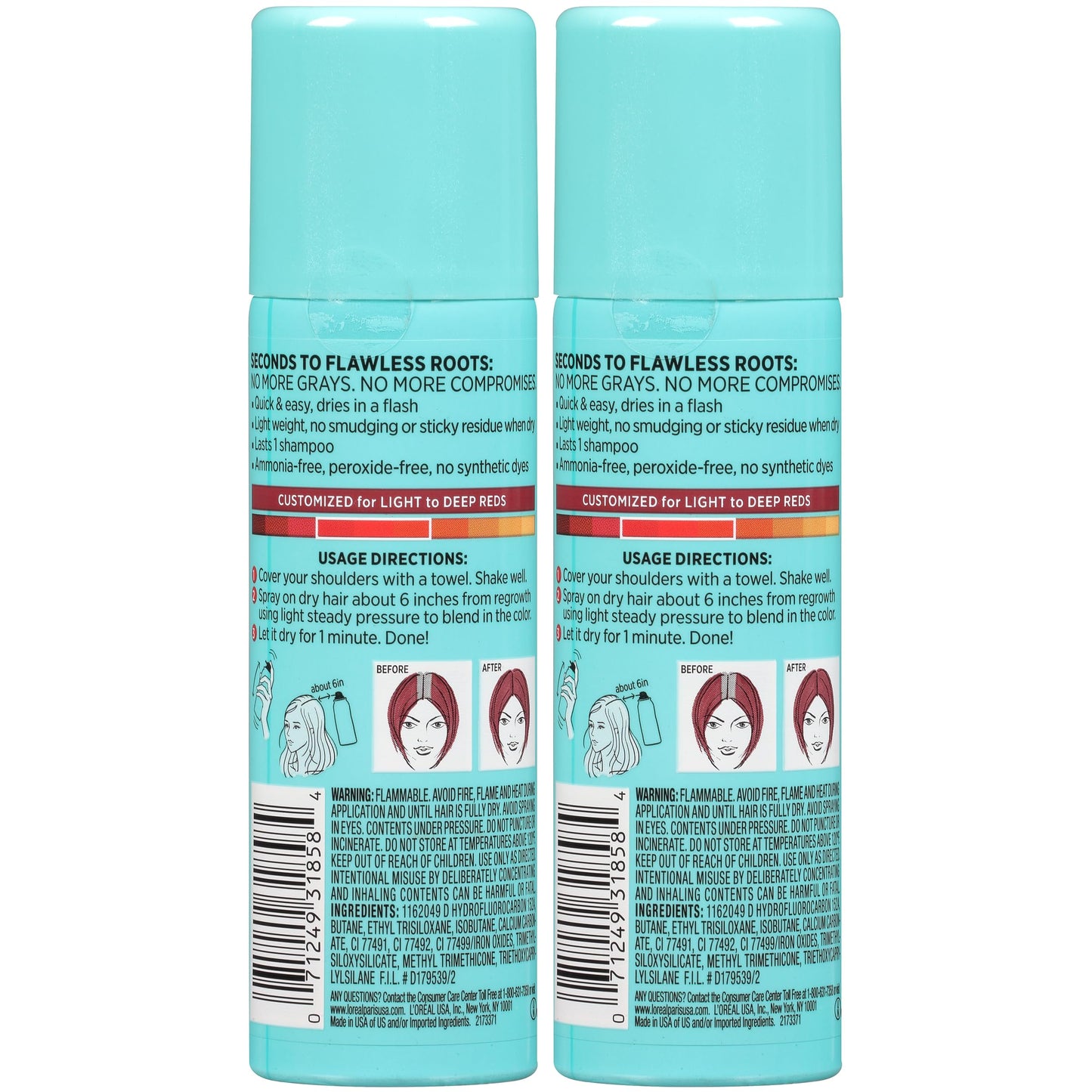 L'Oreal Magic Root Cover Up: Temporary Gray Concealer, Dark Brown