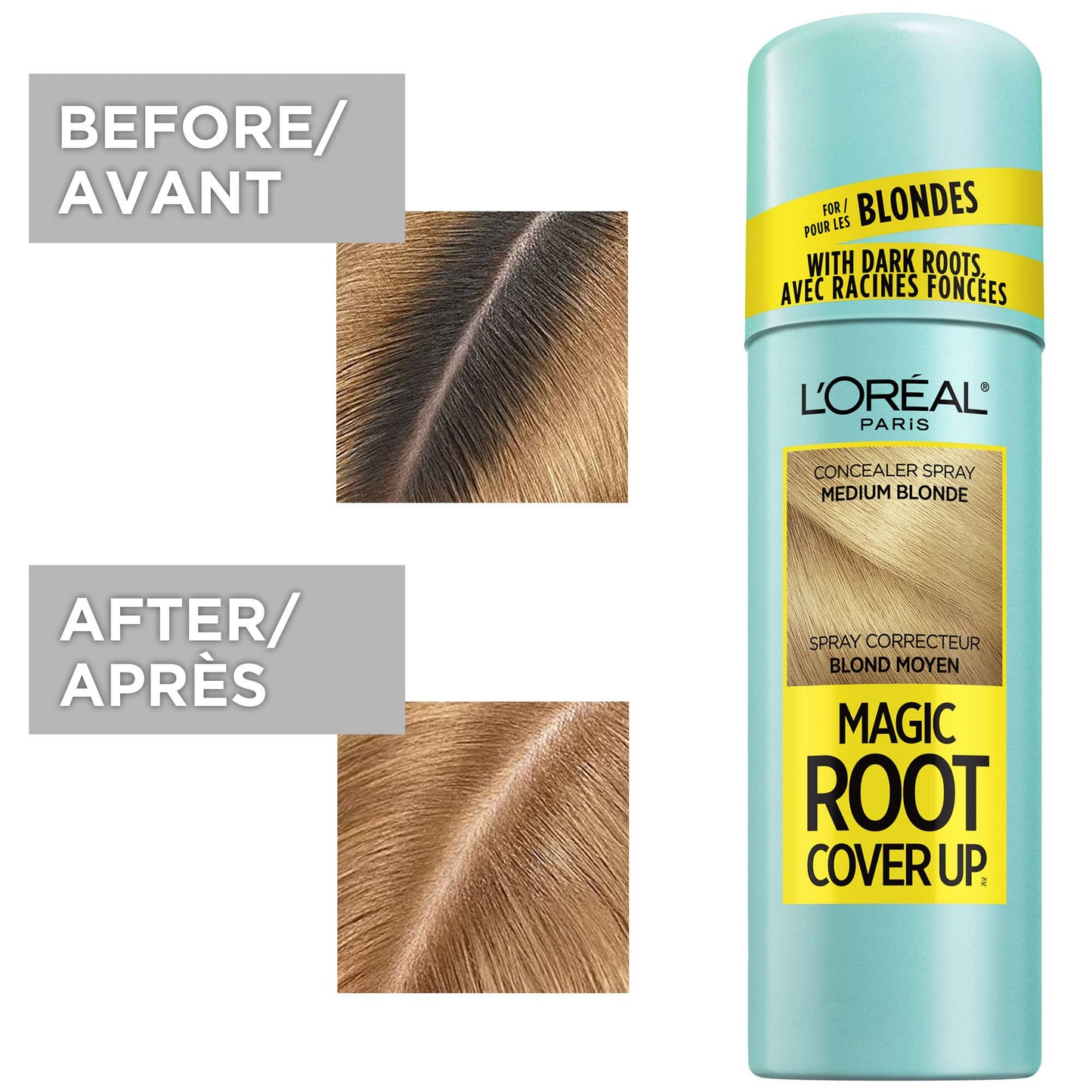 L'Oreal Magic Root Cover Up: Temporary Gray Concealer, Dark Brown