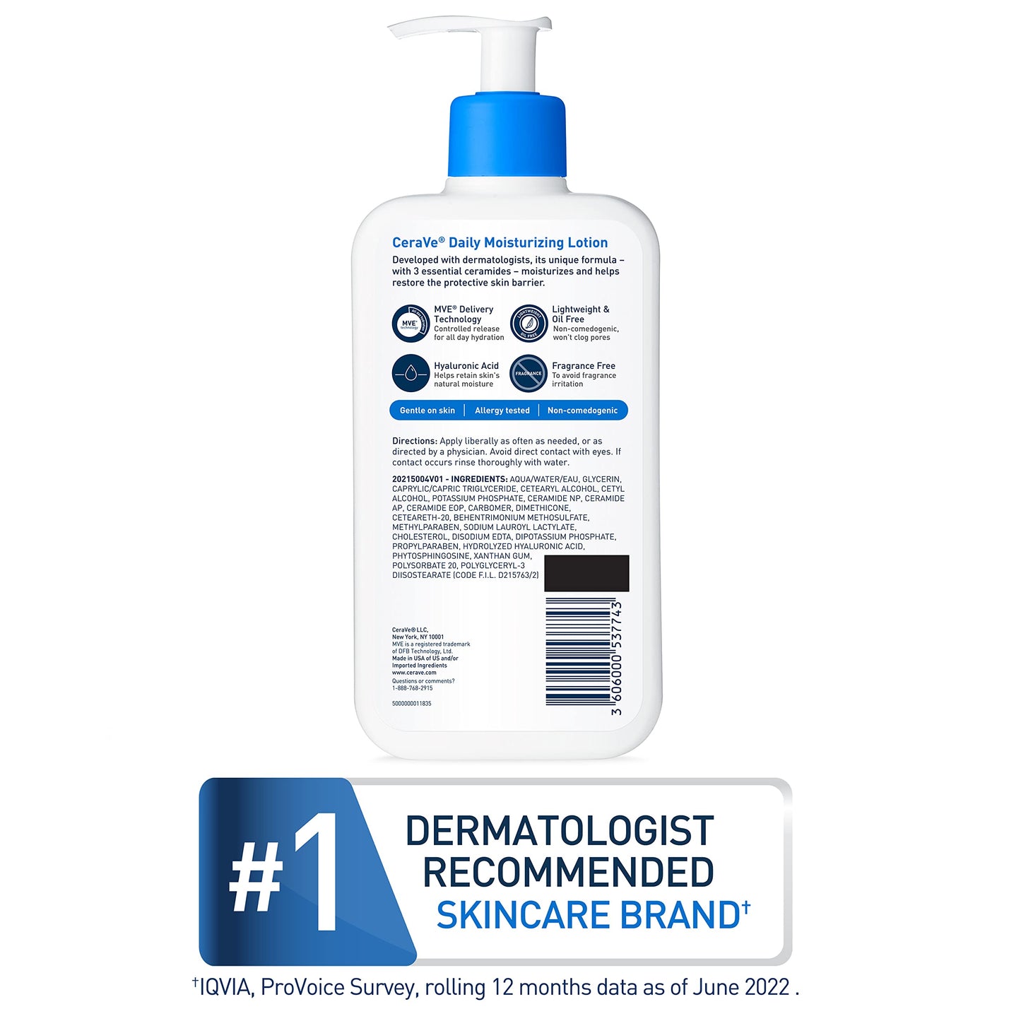 CeraVe Hydrating Facial Cleanser - Hyaluronic Acid & 3 Ceramides for Normal to Dry Skin