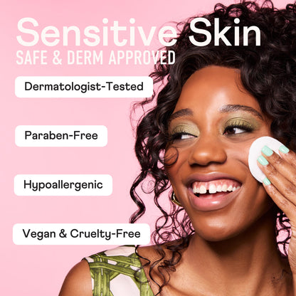 Swisspers Premium Cotton Rounds - 100% Chlorine Free Cotton Face Pads for Makeup, Nail Polish Removal - Dermatologist Tested and Hypoallergenic, Made in USA - 100 Pads (Pack of 3)