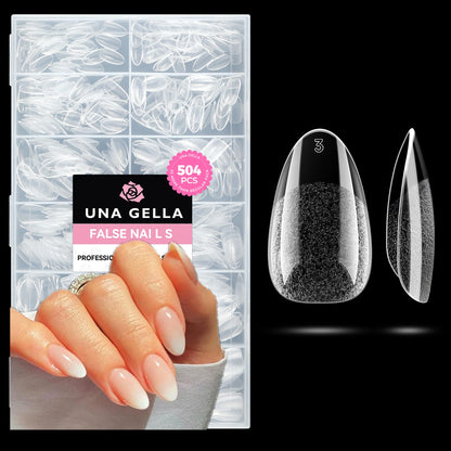 UNA GELLA Solid Gel Nail Glue (40ml) - Strong, Soak-Off Glue for Acrylic, Press-On & Gelly Tips - Lamp Curing Needed