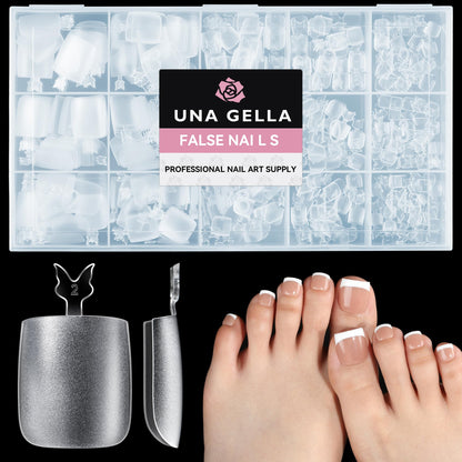 UNA GELLA Solid Gel Nail Glue (40ml) - Strong, Soak-Off Glue for Acrylic, Press-On & Gelly Tips - Lamp Curing Needed