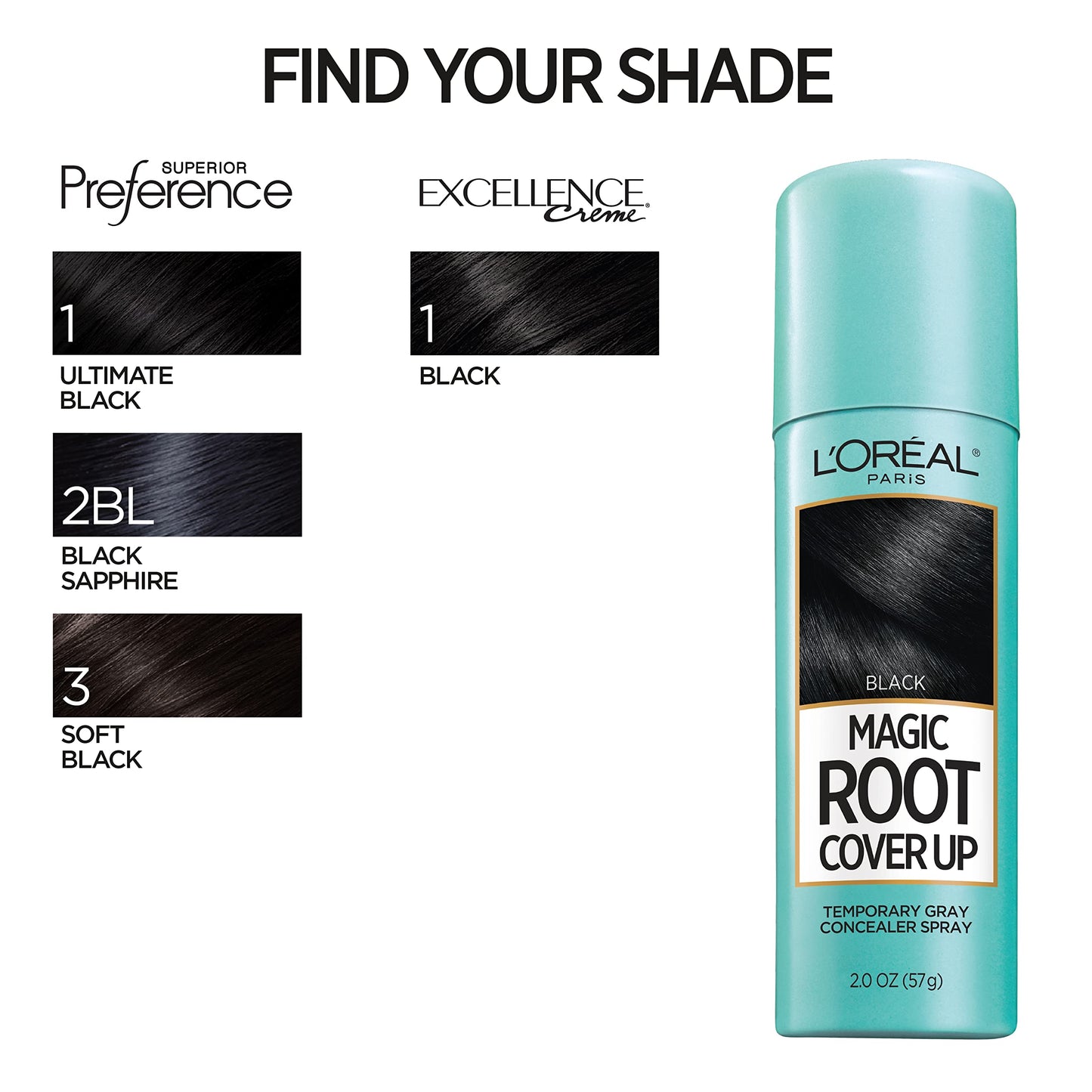 L'Oreal Magic Root Cover Up: Temporary Gray Concealer, Dark Brown
