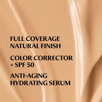 IT Cosmetics CC+ Cream SPF 50+ | Full Coverage Foundation & Serum |Anti-Aging Hydrating Serum & Color Corrector