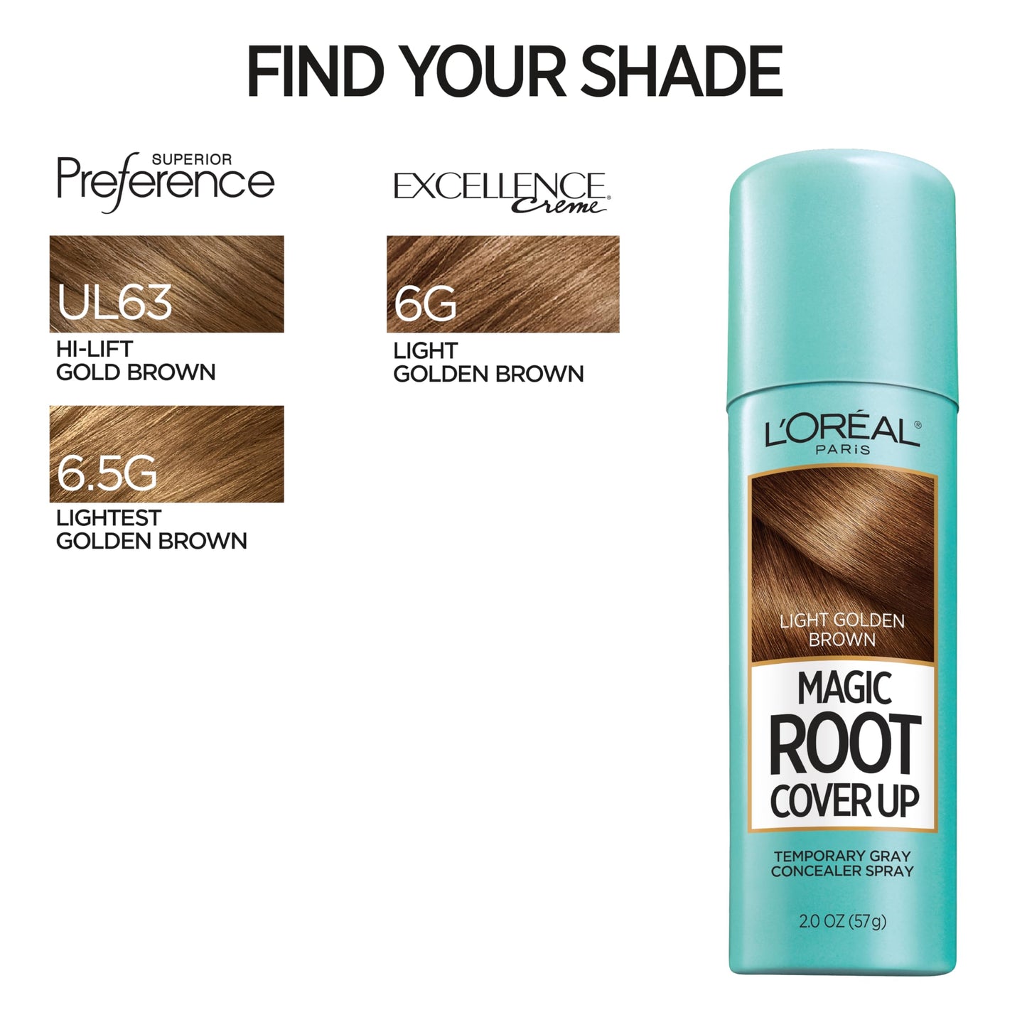 L'Oreal Magic Root Cover Up: Temporary Gray Concealer, Dark Brown