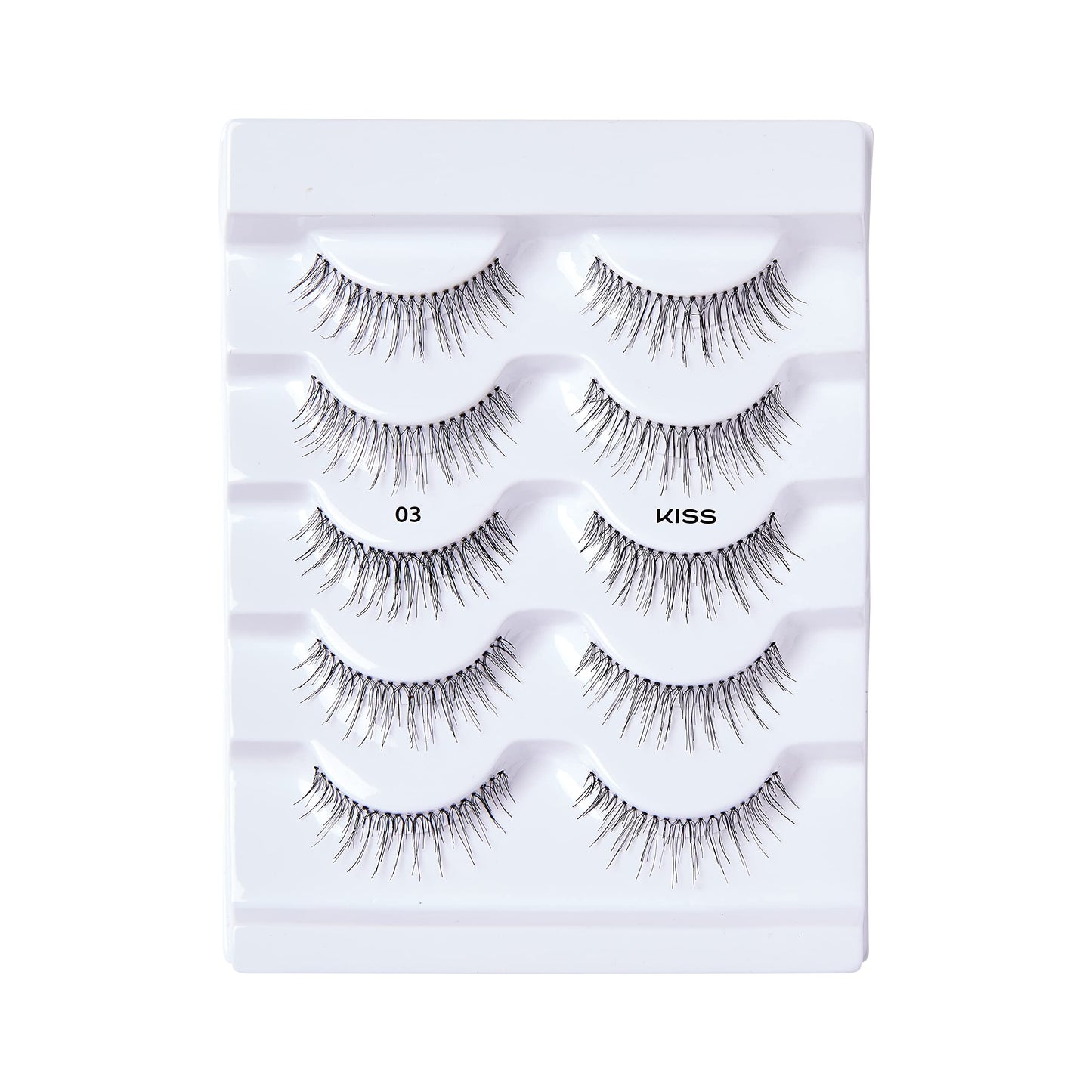 KISS So Wispy, False Eyelashes, 'Style #11', 12mm, Includes 5 Pairs Of Lashes, Easy to Apply, Reusable Lash Clusters