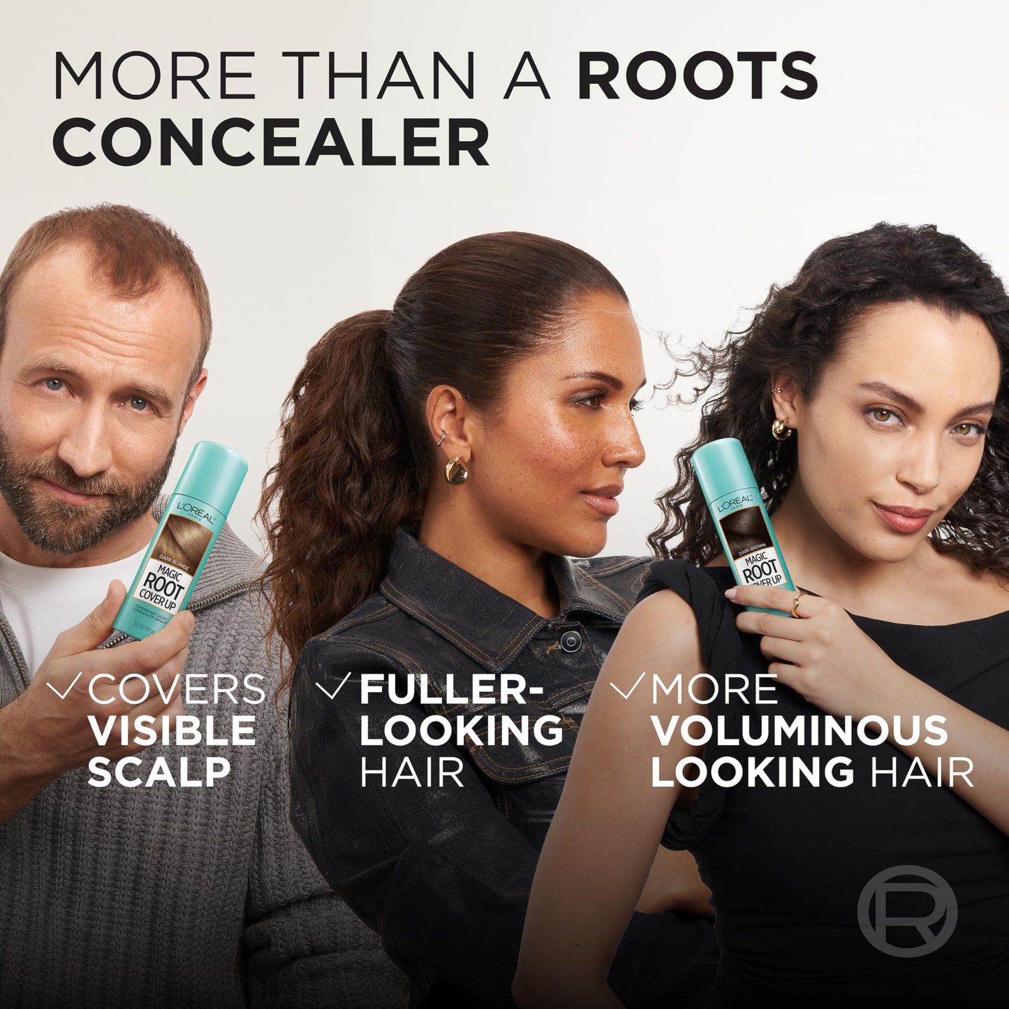 L'Oreal Magic Root Cover Up: Temporary Gray Concealer, Dark Brown