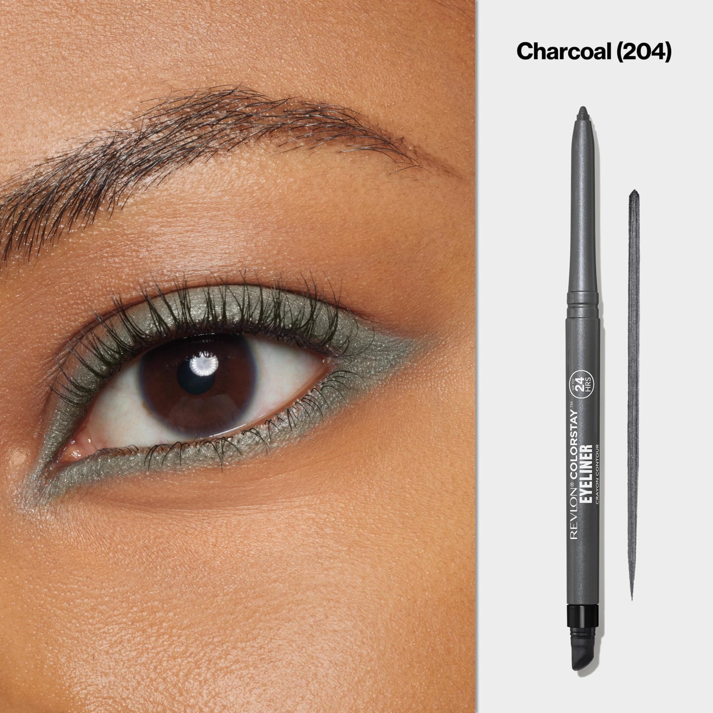Revlon ColorStay Waterproof Eyeliner Pencil: 24HR Black Brown