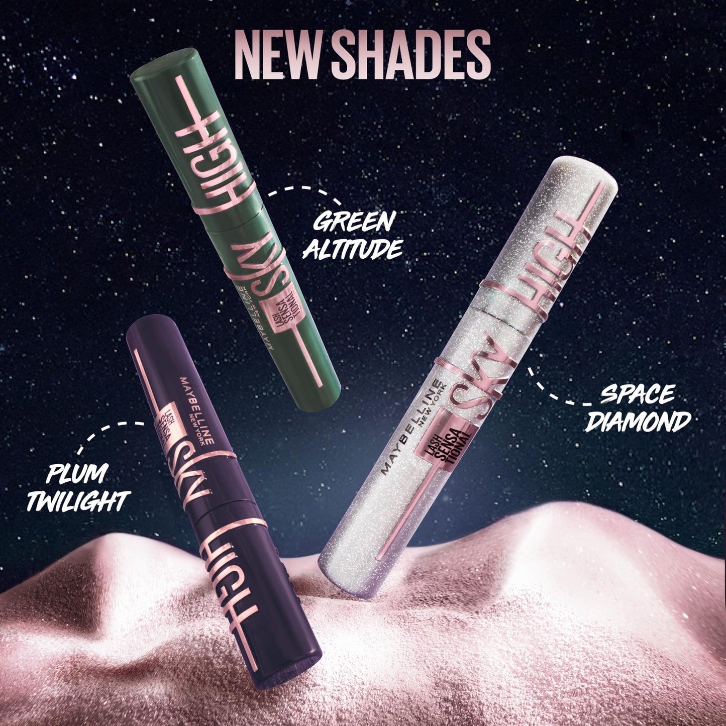 Maybelline Lash Sensational Sky High Mascara: Lengthening, Volumizing, & Defining - Blackest Black